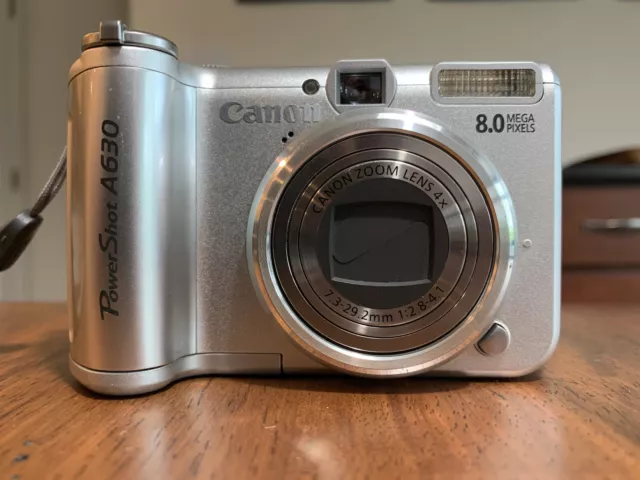 Canon PowerShot A630 8.0MP Digital Camera Excellent Condition
