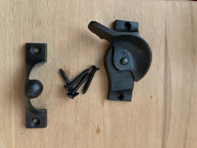 7 Sets of Cast Iron Window Locks for Double Hung Windows. New in the package. 