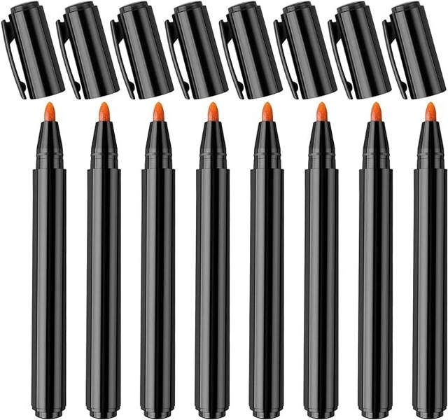 8 Pack Counterfeit Money Detector Pen Marker Fake Dollar Bill Currency Check