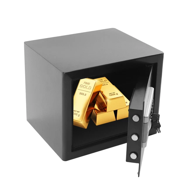 Large Electronic Digital Lock Keypad Safe Box Home Security Gun Cash Storage Box