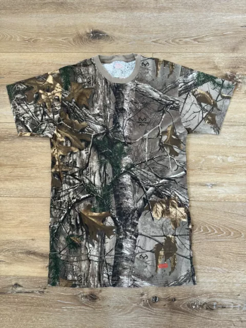 SUPREME HANES REALTREE Camo T Shirts Size S Two Pack 25.00 PicClick
