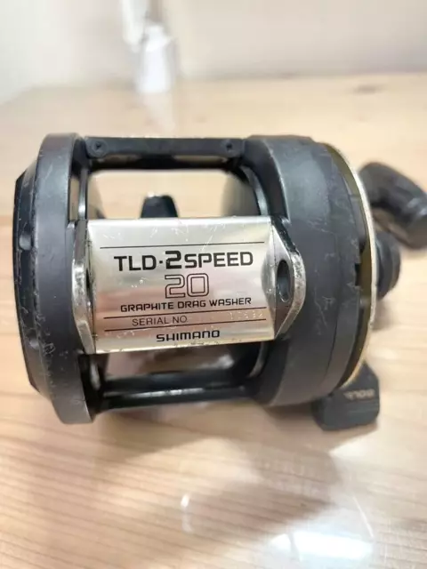SHIMANO TLD 50 A - 2 Speed Fishing Reel - Once Used Comes With Line  Installed £284.95 - PicClick UK