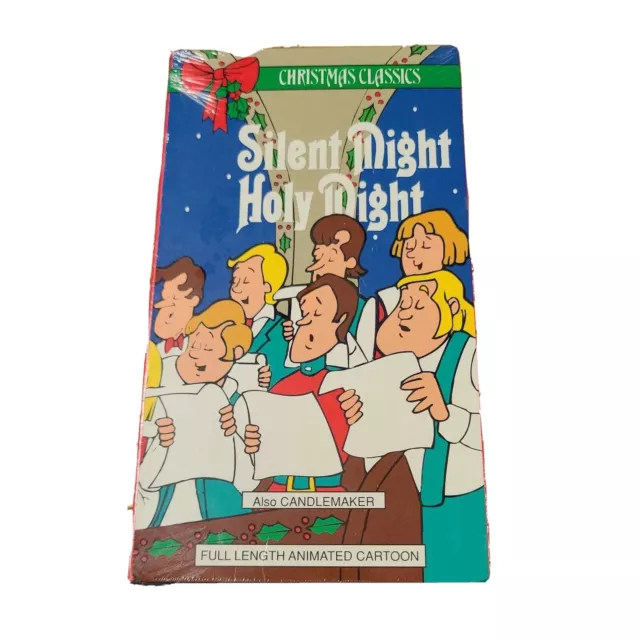 SILENT NIGHT HOLY Night VHS VCR Video Tape Christmas Classics - New ...