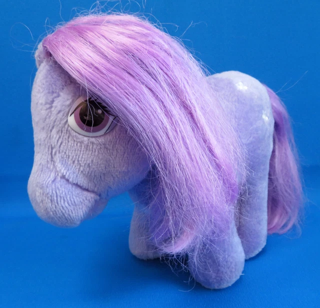 MY LITTLE PONY G1 plush LILAC PURPLE BLOSSOM soft toy HASBRO SOFTIES ...