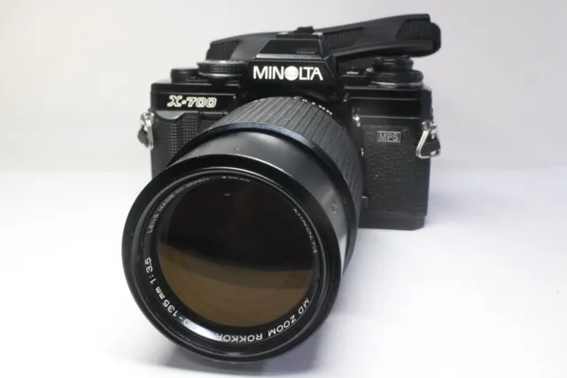 Minolta NUEVA cámara de película SLR X-700 MPS de 35 mm + lente MD Zoom...