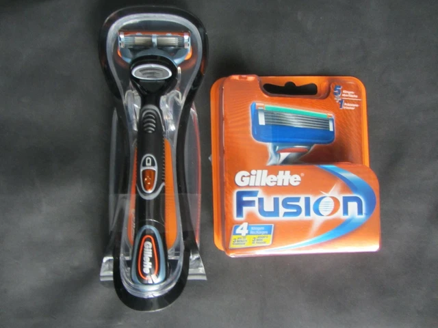 Gillette Fusion Power Rasierer Edition STEALTH+ 4erPack. Klingen Gillette Fusion