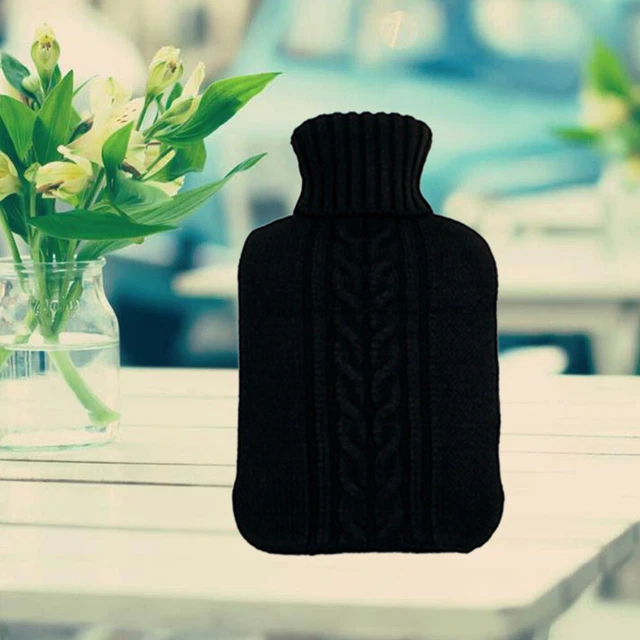Knitted Warmth Premium Hot Water Bottle Case Pouch