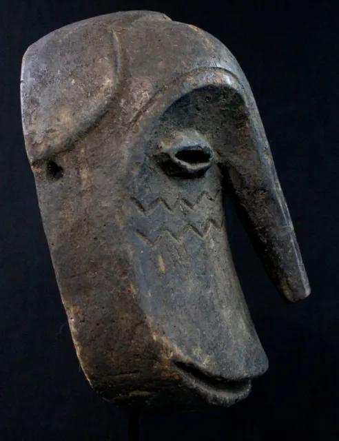 Art African - Antique Mask Wooden Hemba - Ex Congo Belgian - 23 CMS 3
