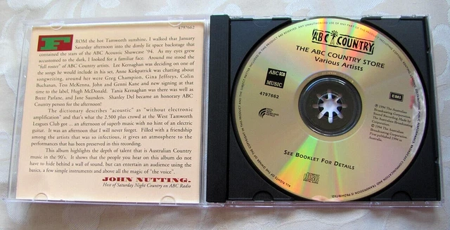 THE ABC COUNTRY STORE Live in Concert CD Lee Kernaghan Anne Kirkpatrick ...