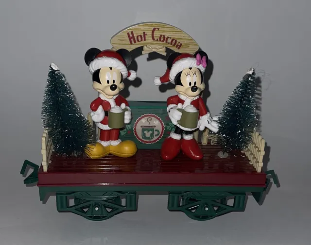 Disney Holiday Express Mickey Minnie Mouse Christmas Booth Car Only Hot Cocoa