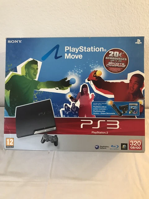 [Boîte Vide] Pour Console Playstation Move Ps3 - Sony - Édition Limitée - 320 Go