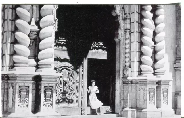 Perú Lima - Iglesia De San Hecho 1954 Correo Aéreo Cubierta En Eugen Berg Postal