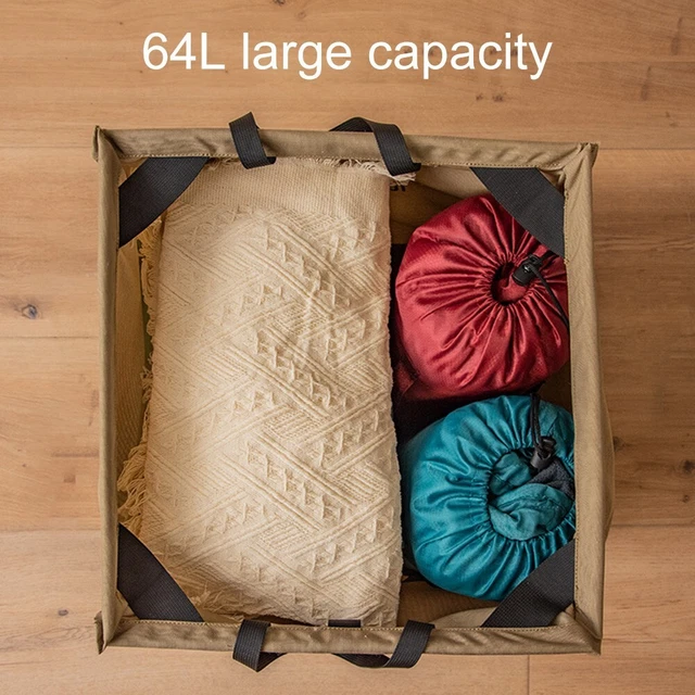 Cube De Rangement Pliable Vert Olive 30 X 30 X 30 Cm - KB8 - Mr Bricolage