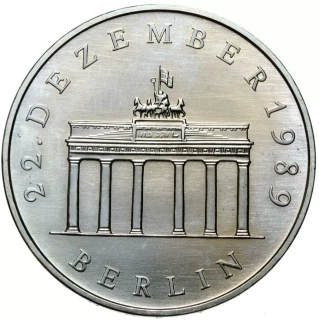 Commemorative coin - East Germany GDR - 20 Mark 1990 A - Brandenburg Gate - UNC