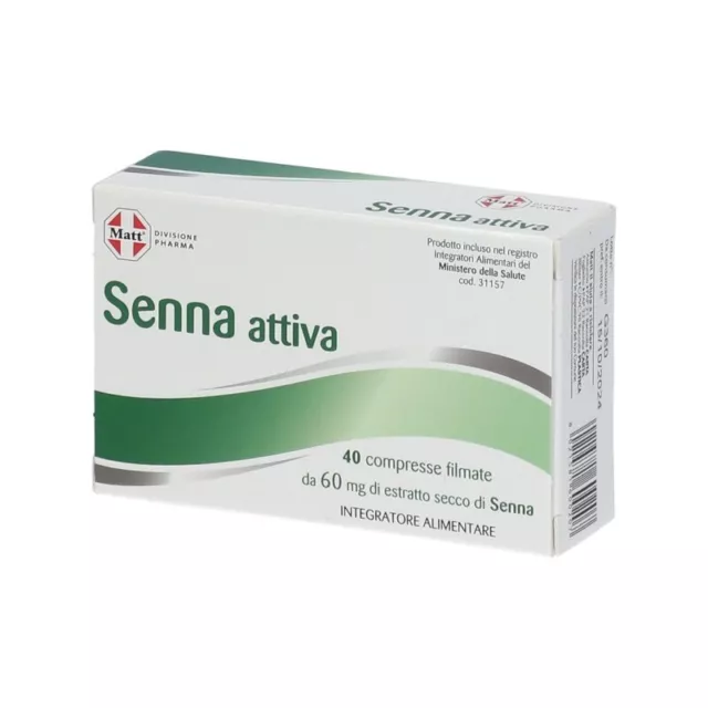 MATT Senna Attiva - Fibre Supplement 40 Tablets