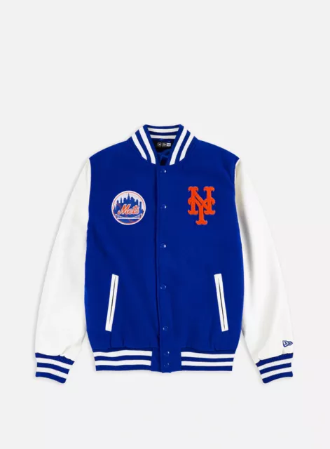 New Era  MLB Wordmark Varsity Jacket NY Mets -FREE 60 DAYS RETURN