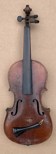 Old Violin Unmarked With No Label  - House Clearance - Fresh To Market