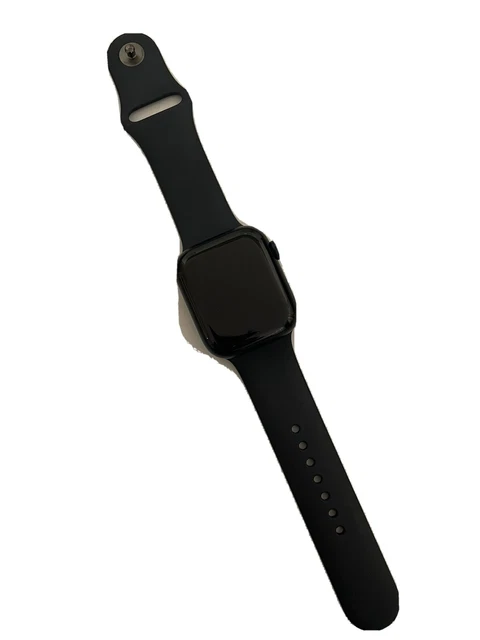 Apple Watch Series 8 45mm Mitternacht Aluminiumgehäuse mit Sportarmband, Regular