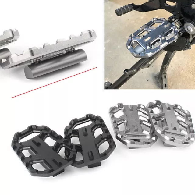 Front Footpegs Foot Pegs For BMW R Nine T Scrambler 2016-2017 Black/Titanium GZ