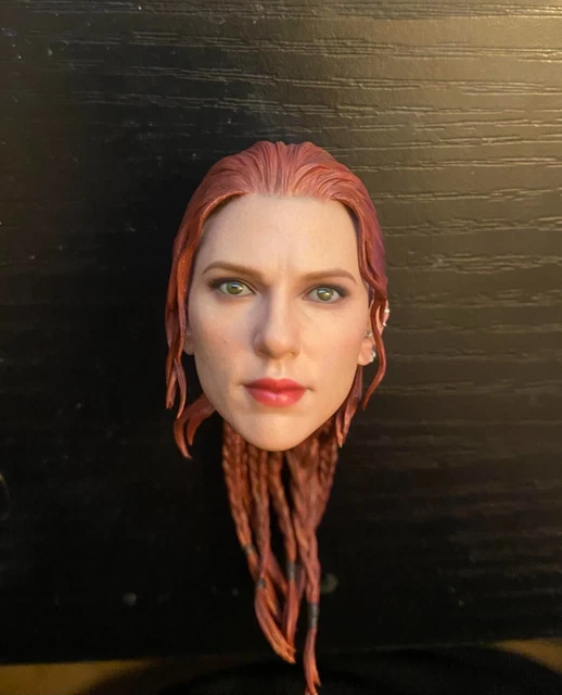 HOT TOYS HT MMS603 1/6 Scale Black Widow Female Head Sculpt Figure