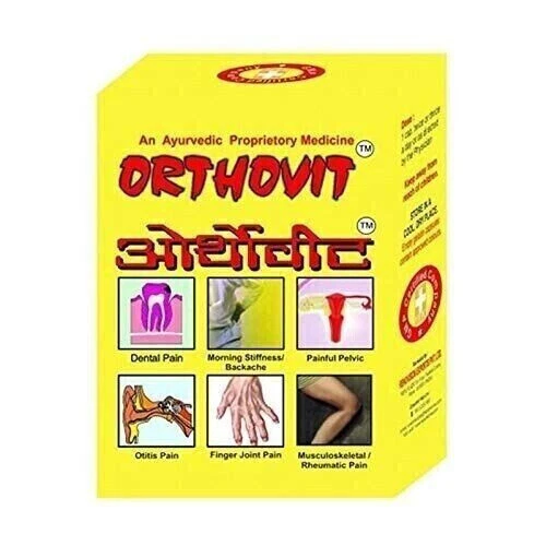 Caja de 300 cápsulas REPL Orthovit elimina el dolor de espalda y articulaciones