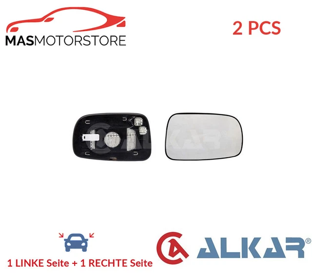 AUßENSPIEGEL SPIEGELGLAS PAAR ALKAR 6432311 2PCS A FÜR TOYOTA COROLLA