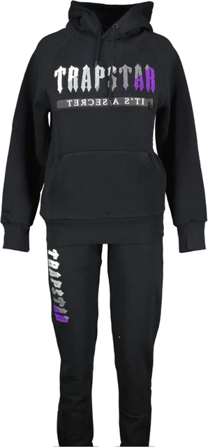 Tsl Trapstar Tracksuit Small TRAPSTAR BLACK Purple Chenille