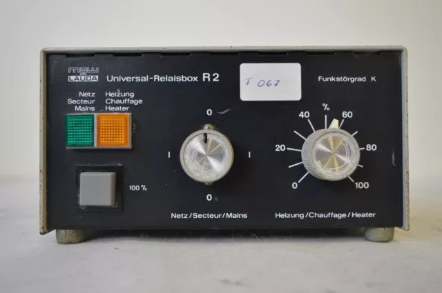 mgw Lauda Universal Relay Box R2/2 Thermostat Heater (F.067)