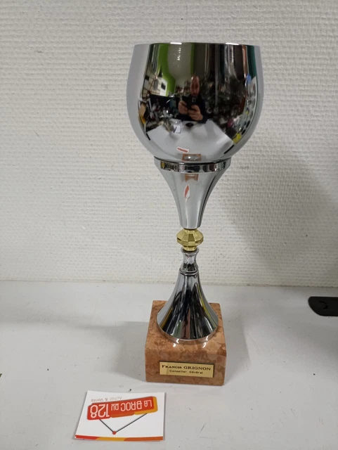 Coupe/trophée/récompense Football Métal Hauteur 47cm - ARGUS FOOT & SPORTS