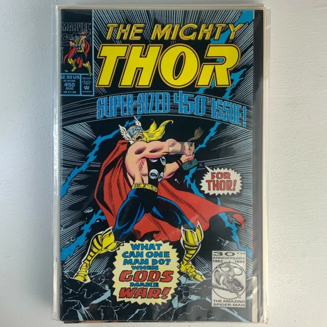 The Mighty Thor #450 (Aug, 1992 Marvel Comic) Super Sized 450th Issue
