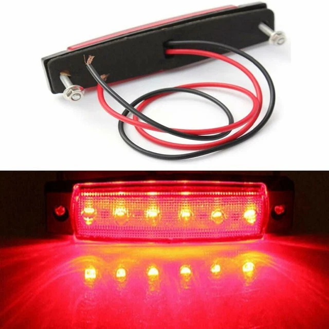 120 Lumens Clignotant 12V-DC ABS Rouge + Vert Stern Léger Remorque Neuf 3