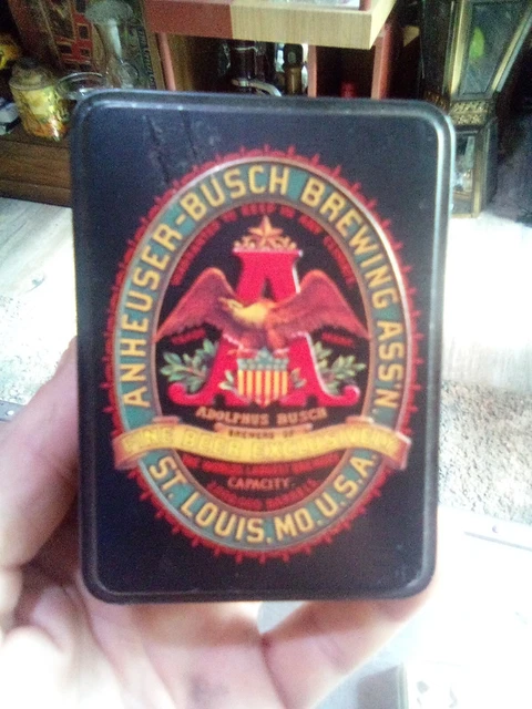 Budweiser Greatest Triumph Double Decks Of Playing Cards With Case New!!