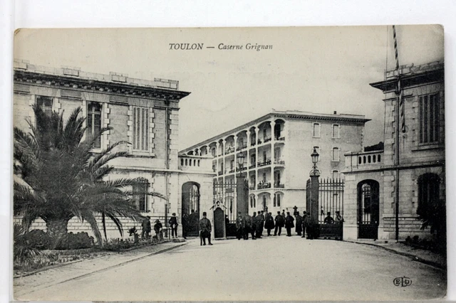 CPA Toulon, Caserne d´Infanterie de Marine à Mourillon 1918 | UK