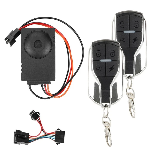 POUR SCOOTER ALARME antivol avec deux interrupteurs pour une protection amélior EUR 32,54