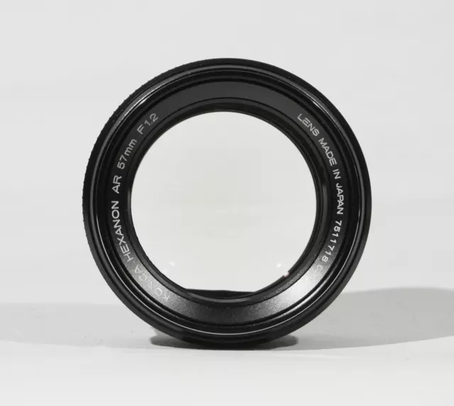 Konica Hexanon Ar 1,2 57 Mm Lichtstarkes Objektiv Für Konica 2