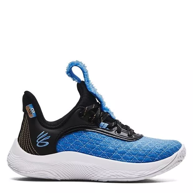 Under Armour Steph Curry Cookie Blue Boys Trainers Size UK 11.5 EU 29.5 (REFA16)