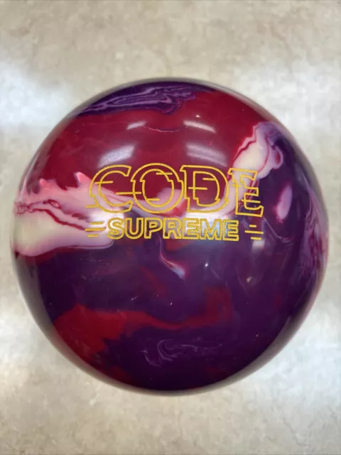 15lb NIB Storm CODE SUPREME X-BLEM 2nd Quality Bowling Ball