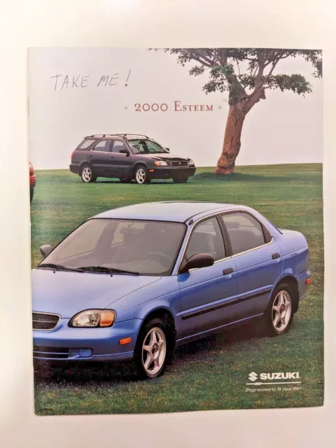 2000 Suzuki Esteem Sales Brochure