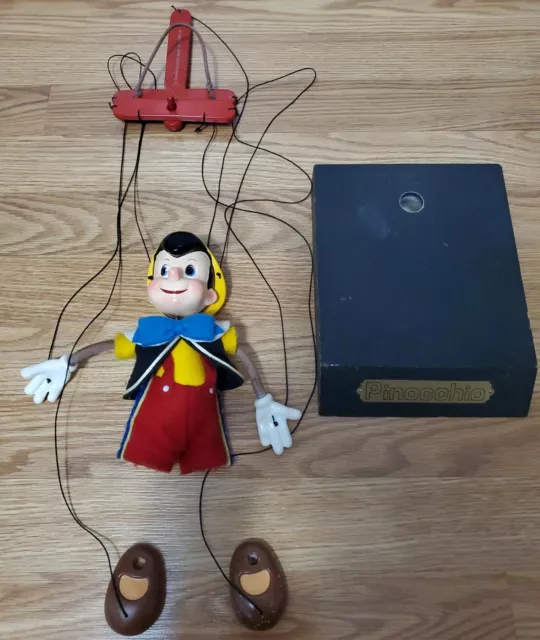 Rare Disney's Pinocchio 60th Anniversary Marionette by Bob Baker No. 1494