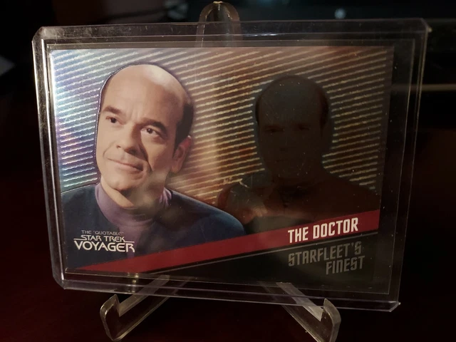 Star Trek Voyager  Quotable F8 The Doctor Starfleets Finest #258/399 card