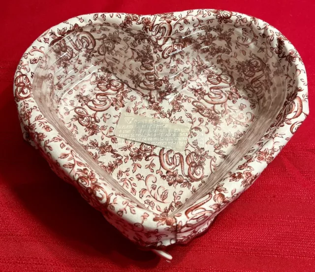 Longaberger 1999 Love Letters Sweetheart Basket #12963 Letters Of Love Liner 2