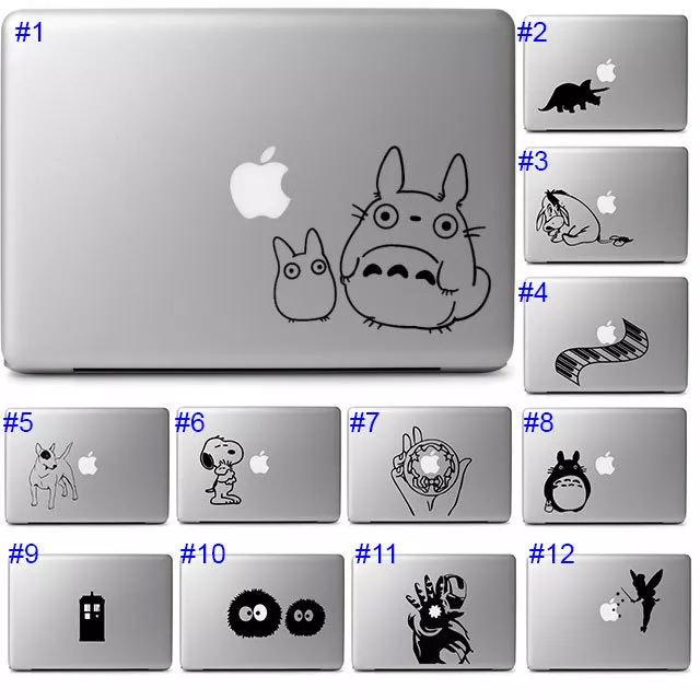 Cute Funny Awesome Cool Laptop Macbook Pro Air 13 15 Sticker Vinyl Decal Deign