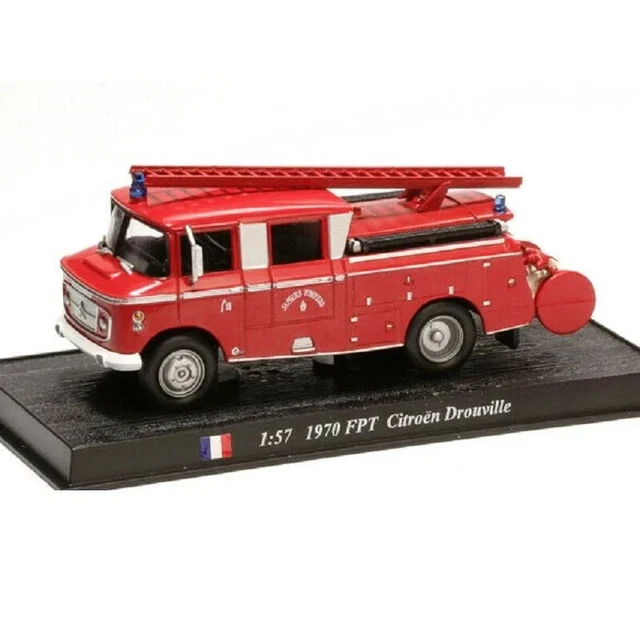 Lot De 2 Camions De Pompiers Majorette 1/100 Einvaux 54360 Collection
