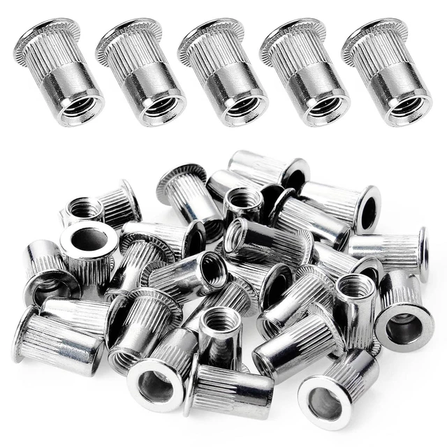 HSEAMALL 150 PZ M4 Dadi Rivetti In Acciaio Inox Rivnut, Inserti Filettati a...