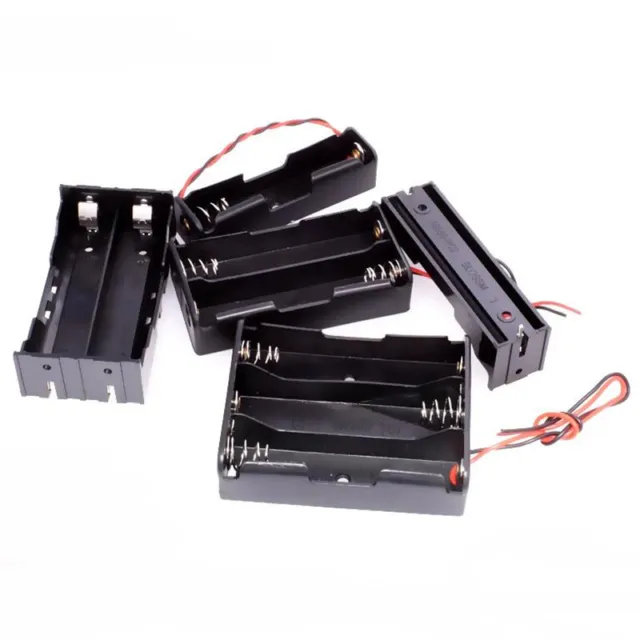 18650 1/2/3/4x Batteriehalter Etui parallel/Serie mit Kabel Batteriebox für DIY 2
