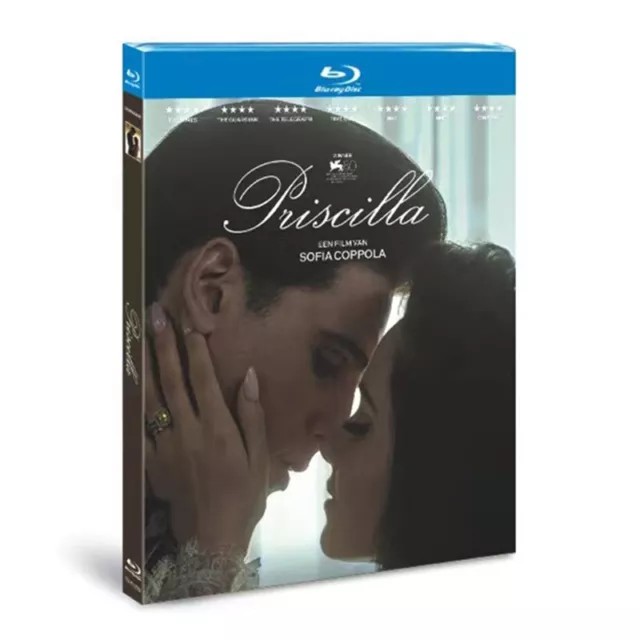PRISCILLA (2023) - Blu-ray Movie Music Biography BD 1-Disc All