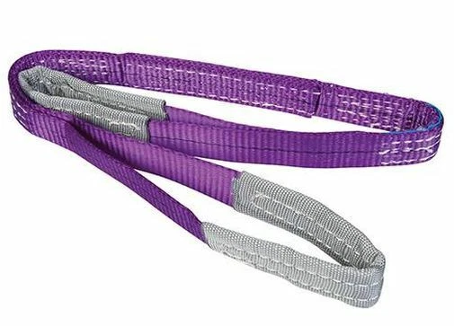 Nastro di sollevamento cinghia imbracatura rotonda con passanti 1000 kg lunghezza 30 mm larghezza viola