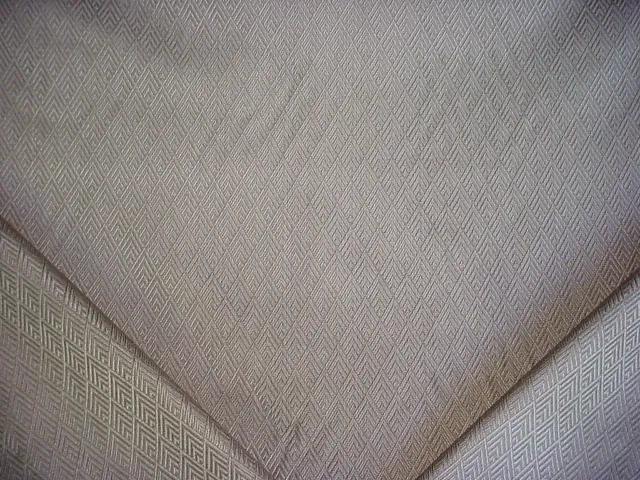 14-1/8Y Robert Allen Duralee Silver Southwest Chevron Upholstery Fabric