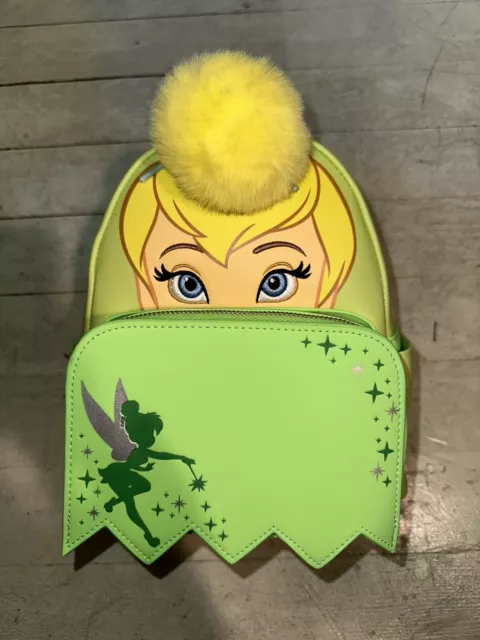 NWT Loungefly Disney Peter Pan TINKER BELL Mini Backpack Cosplay Exclusive