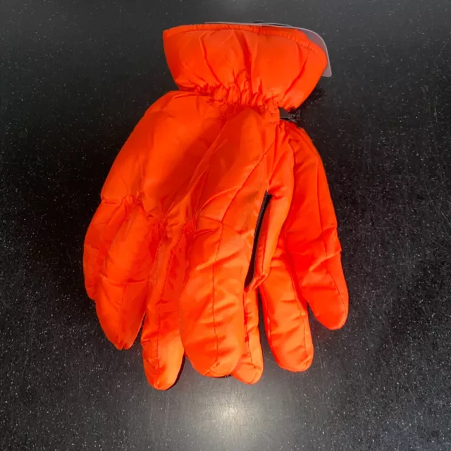 Hot Shot Winter Gloves Mens XL Thinsulate Insulated Hunting Blaze Orange New